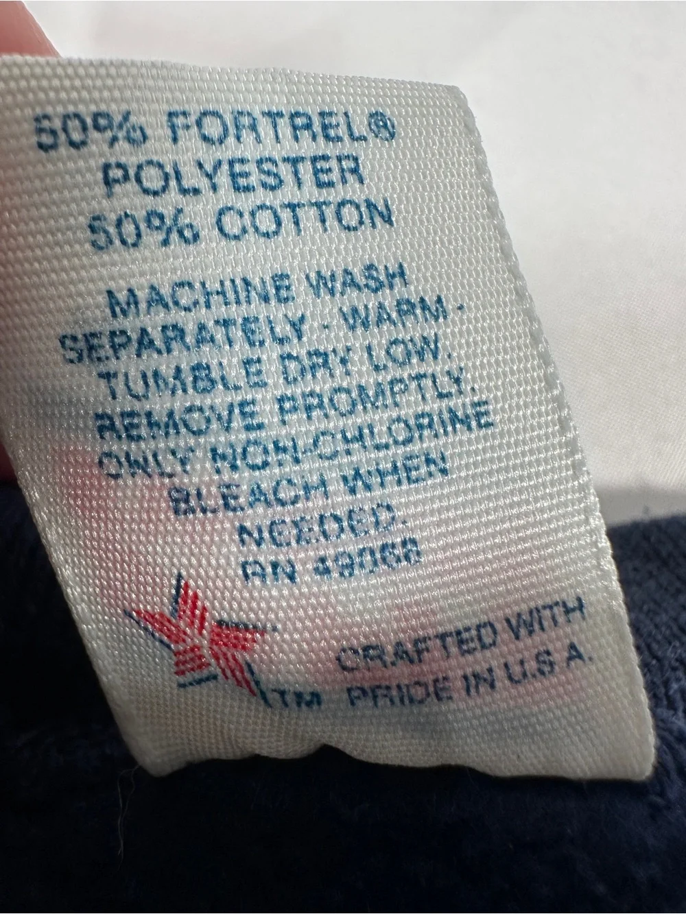 Vintage 80s Soffe Sweats USAF Sweatshirt Navy Blue Made in USA - Medium